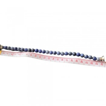 PULSEIRA SODALITA FECHO 23 EM AÇO COM IMÃ - 21CM